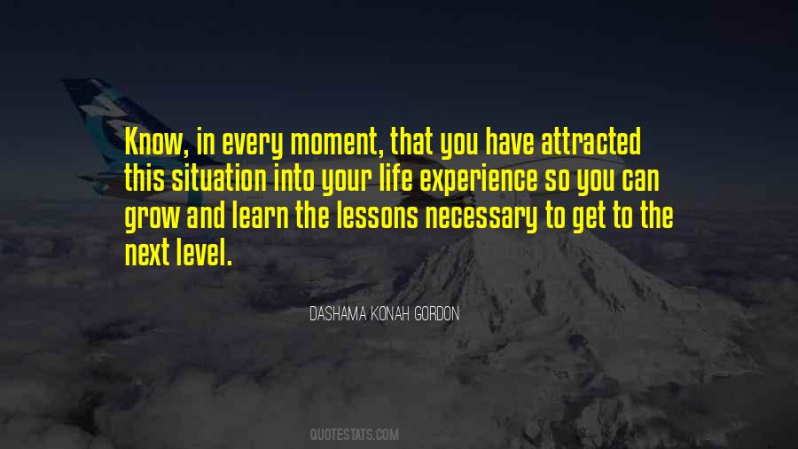 Lessons To Learn In Life Quotes #328715
