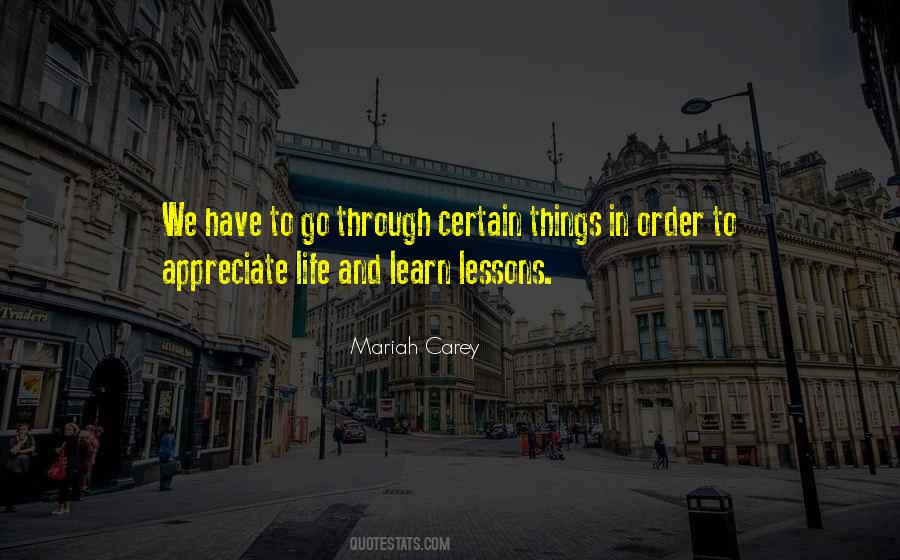 Lessons To Learn In Life Quotes #953099
