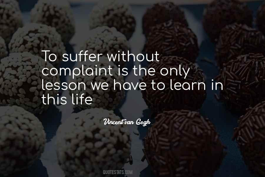 Lessons To Learn In Life Quotes #992848