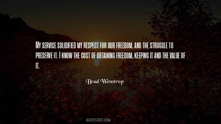 Respect Value Quotes #1596152