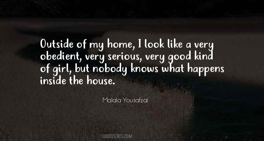 Nobody Home Quotes #447248