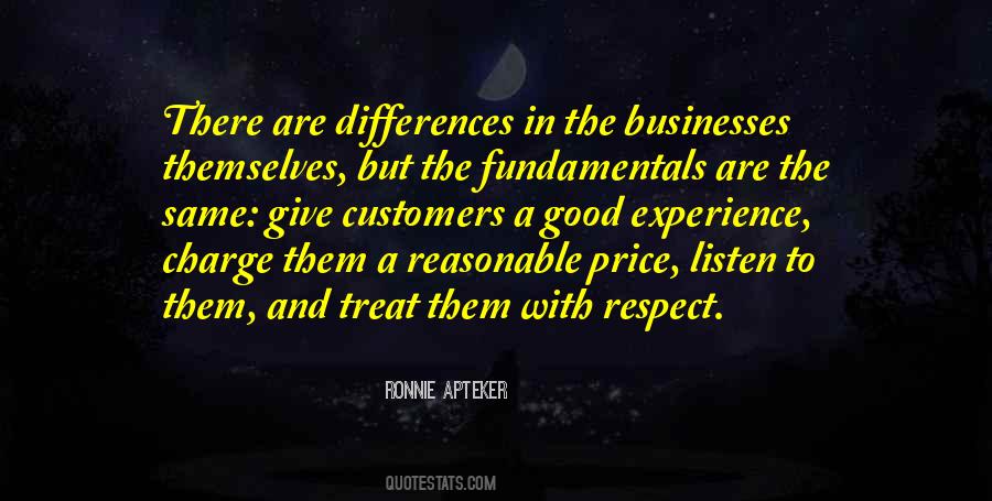 Respect Our Differences Quotes #1869486