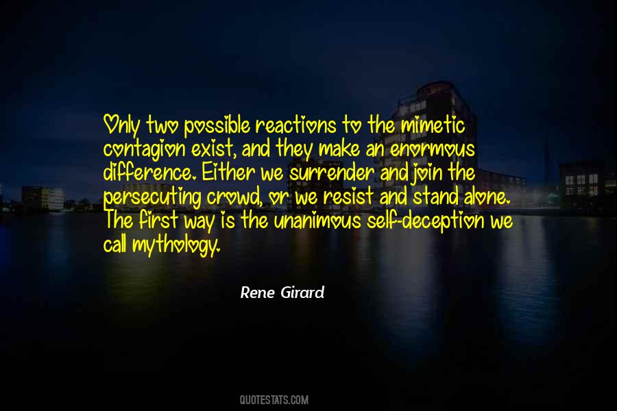 Stand Out In A Crowd Quotes #1135327