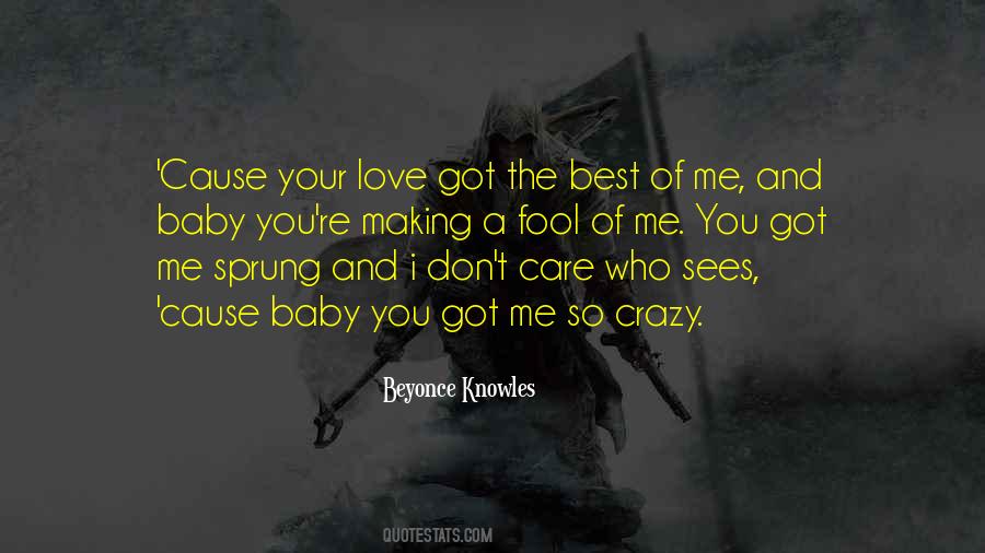Don't Test My Love Quotes #1285456