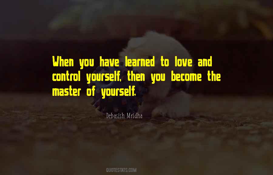 Control Inspirational Quotes #1097210
