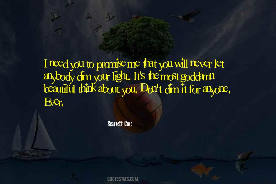 Don't Think About Me Quotes #57790