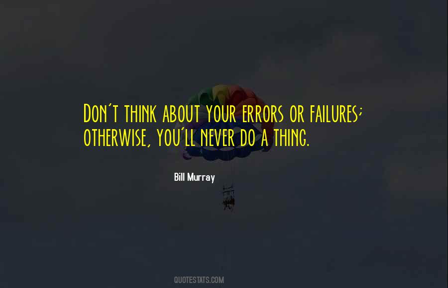 Don't Think About Quotes #1103406