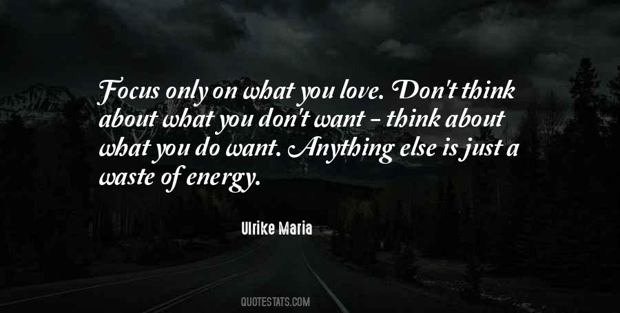 Don't Think About Quotes #1294601