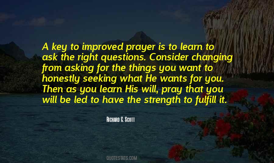 Prayer Is Key Quotes #1376992
