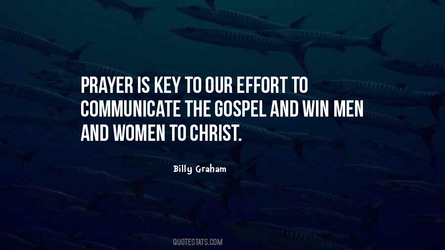 Prayer Is Key Quotes #1405591