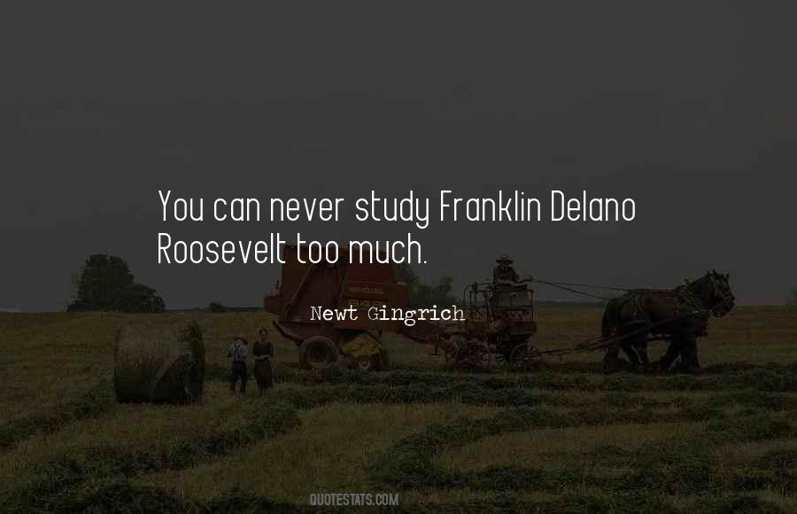 Franklin D Quotes #638942