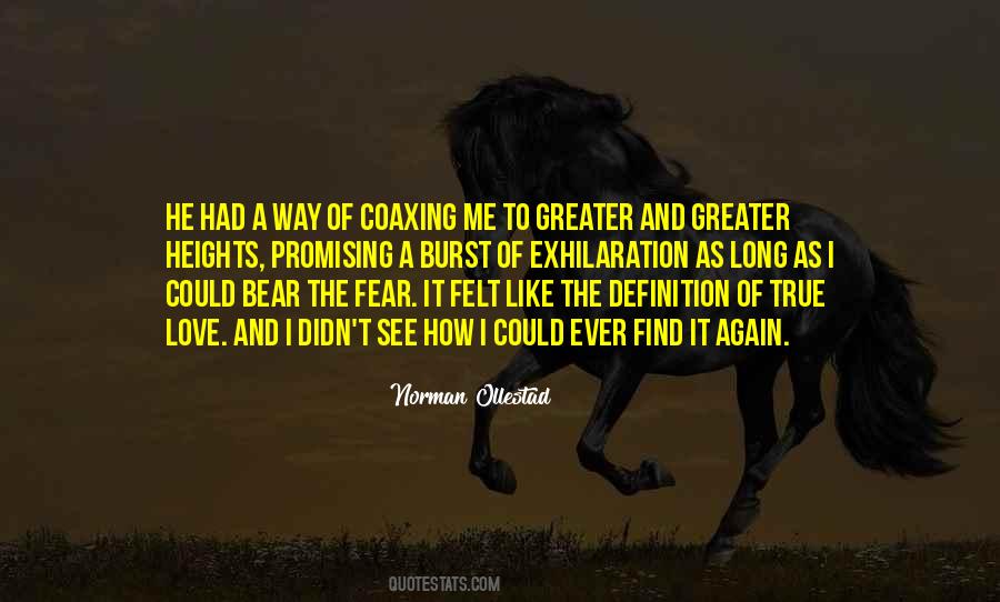 I Love Heights Quotes #969277