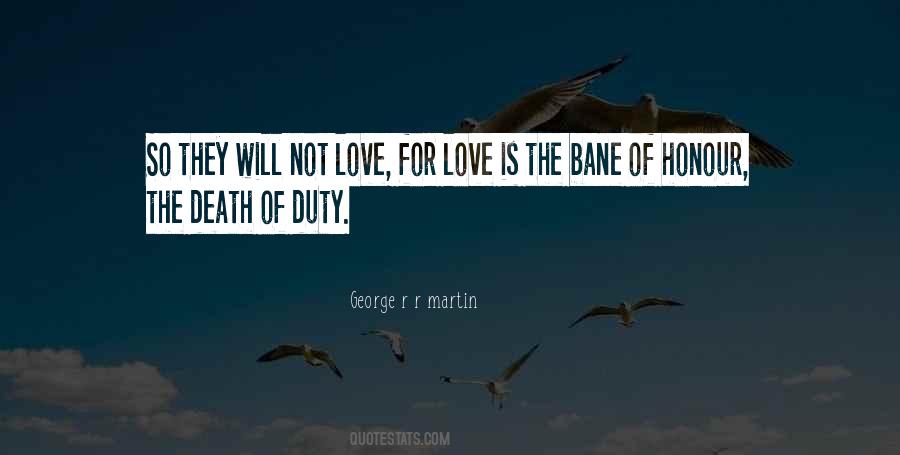 Love Is The Death Of Duty Quotes #201559