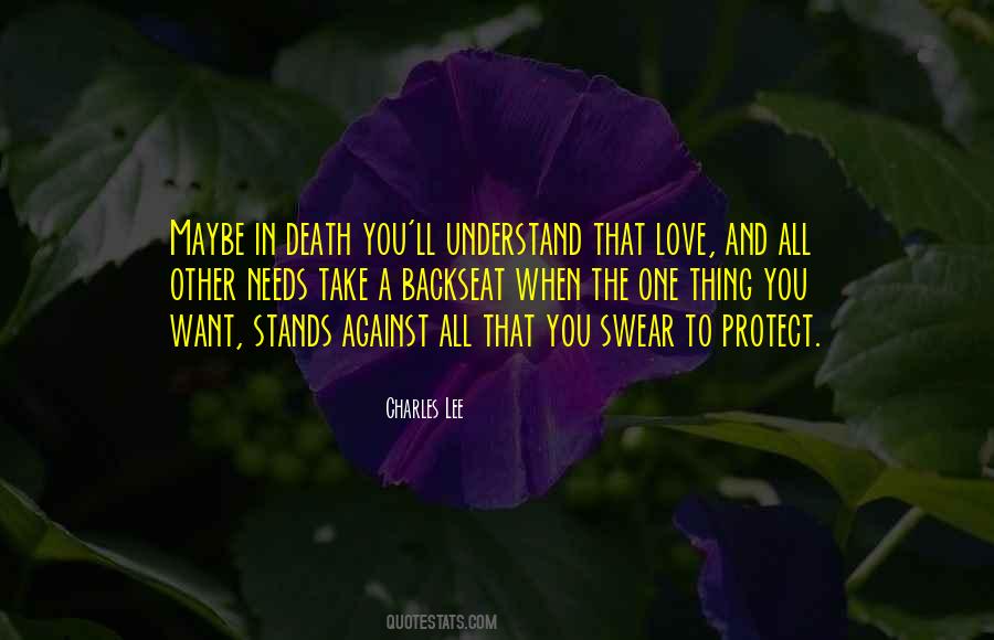 Love Is The Death Of Duty Quotes #307392