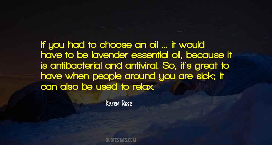 Lavender Essential Oil Quotes #1462429