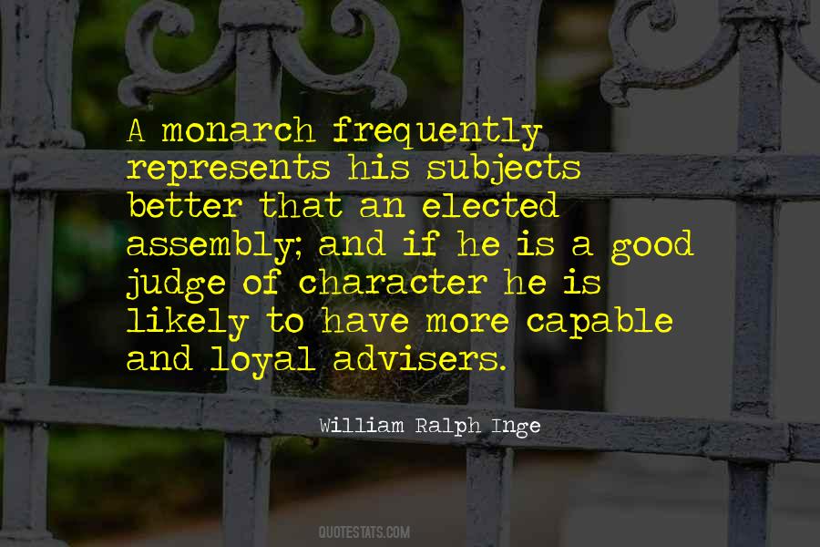 Good Judge Of Character Quotes #872822