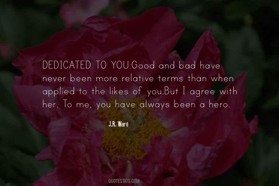 Dedicated To You Quotes #1876123