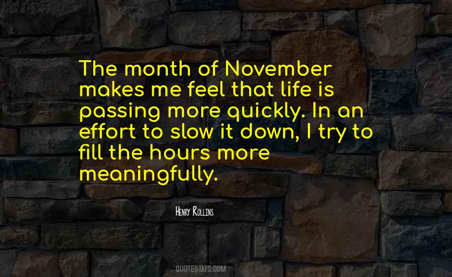 Quotes About The Month Of November #1536311