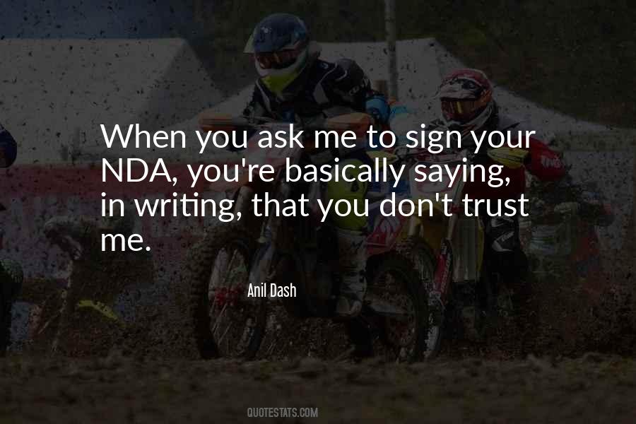 Don't Trust Me Quotes #372457