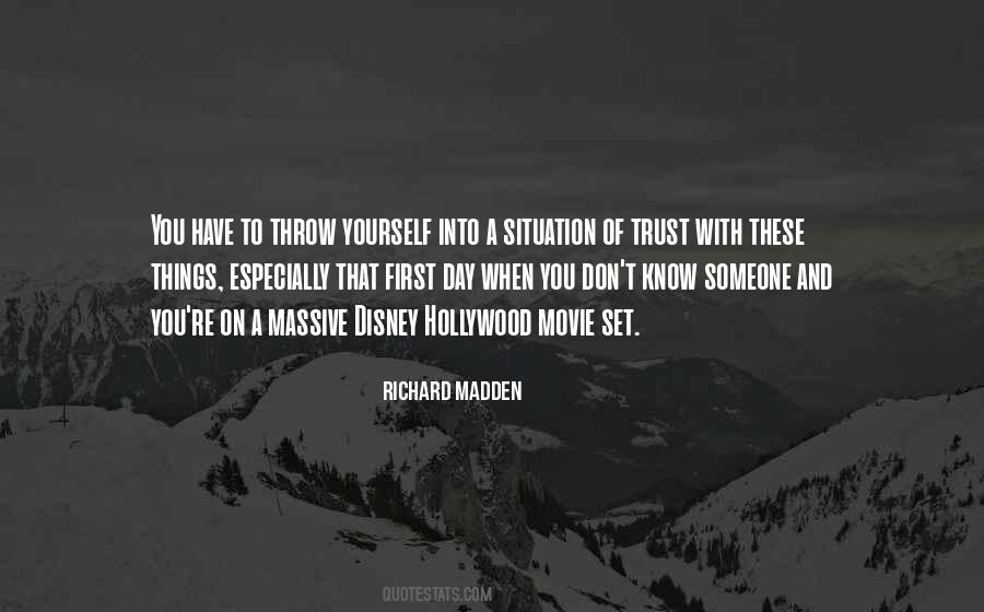 Don't Trust Yourself Quotes #366155