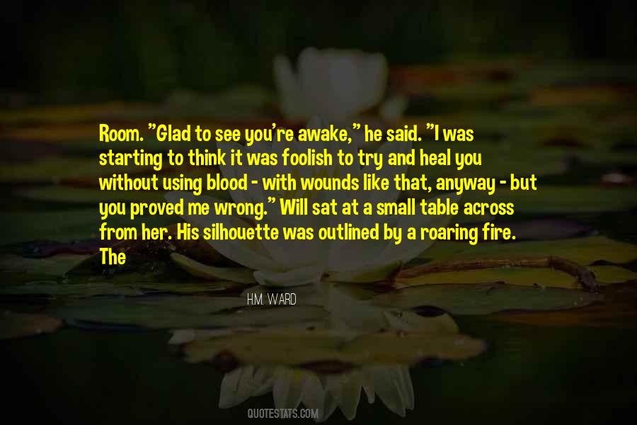 Fire Blood Quotes #1271708