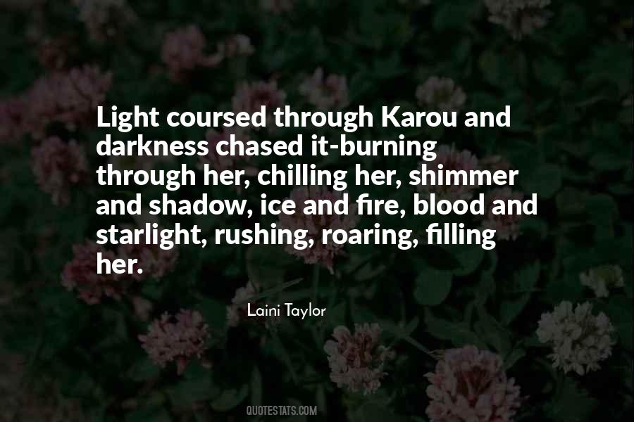 Fire Blood Quotes #1370323