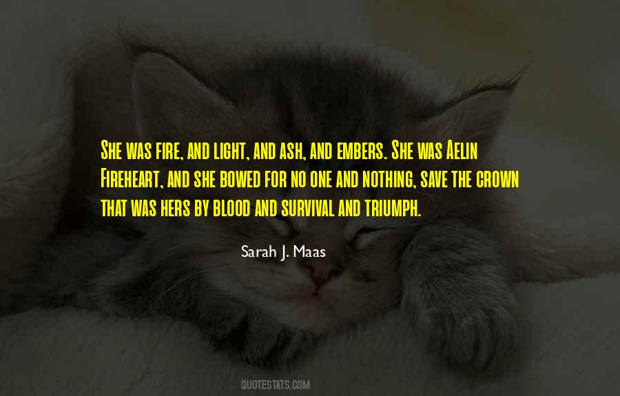 Fire Blood Quotes #158984