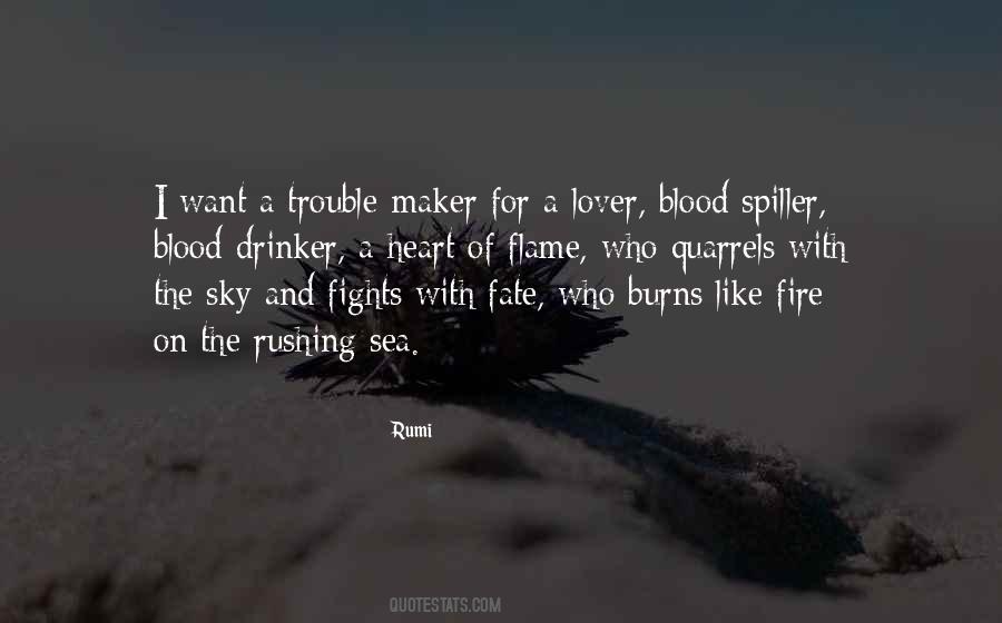 Fire Blood Quotes #968183
