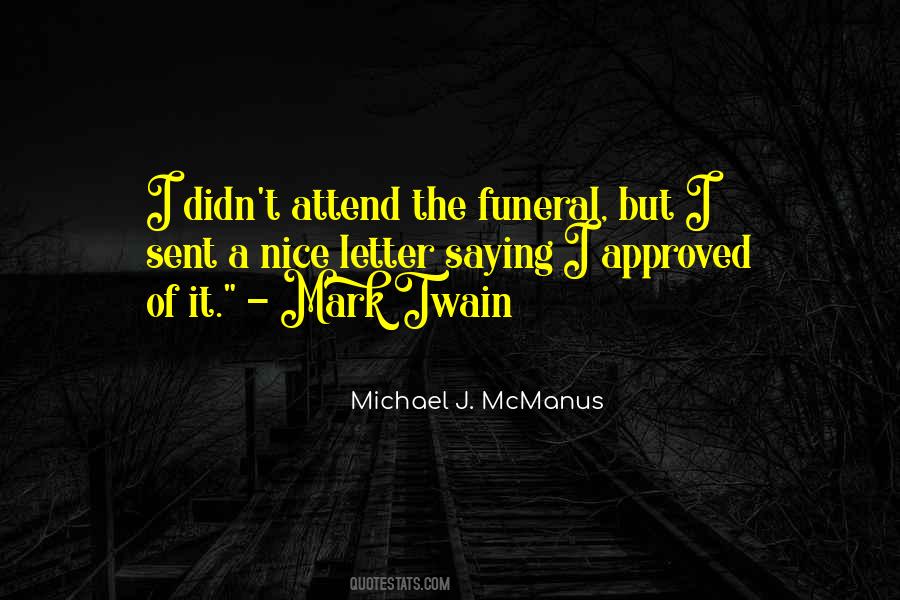 Nice Funeral Quotes #502396