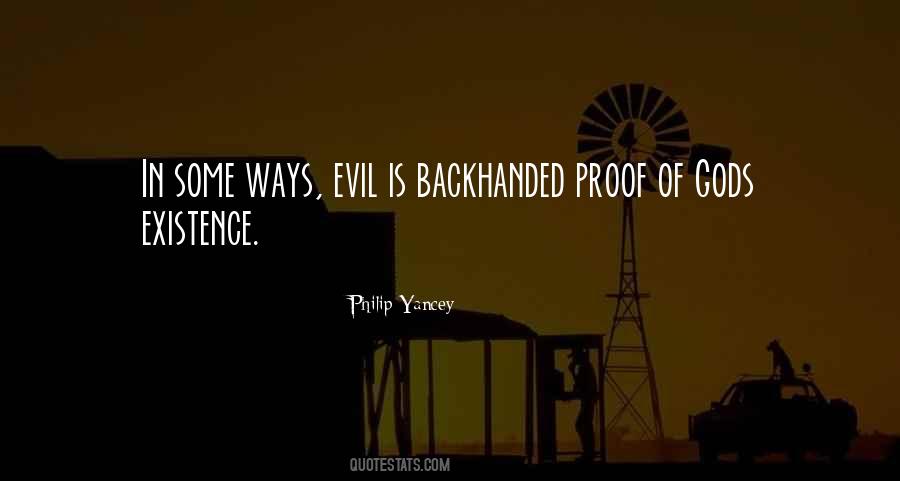 Evil Ways Quotes #311563