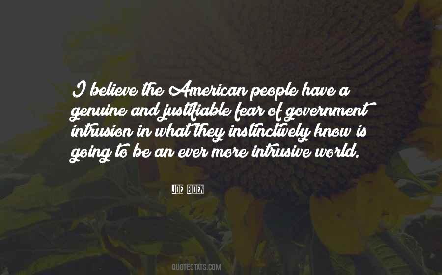 Government Fear Quotes #559192