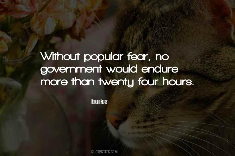 Government Fear Quotes #800718