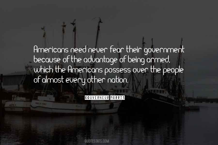 Government Fear Quotes #869030
