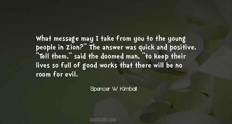 Good Young Man Quotes #1040107