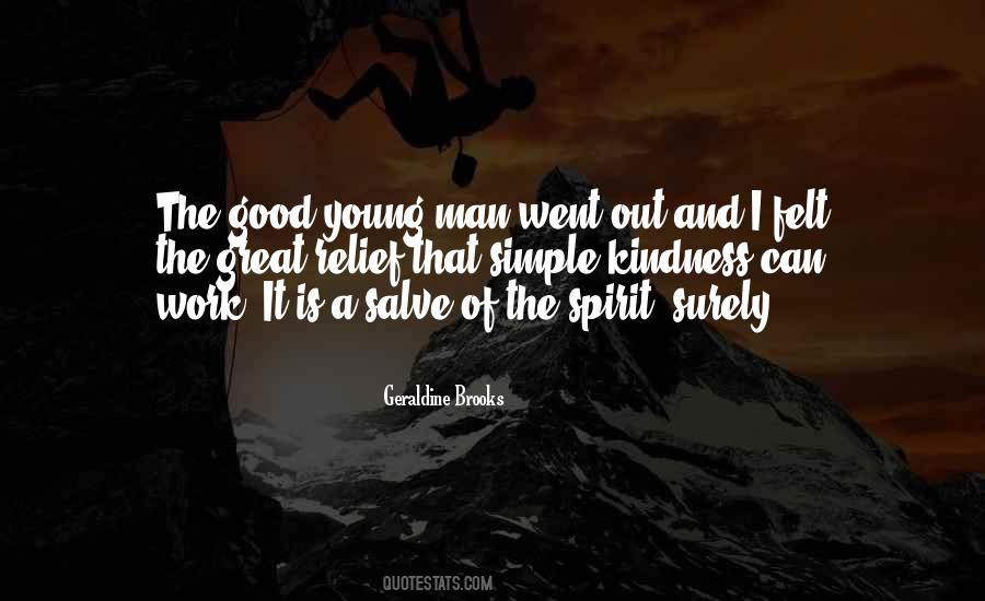 Good Young Man Quotes #1071085