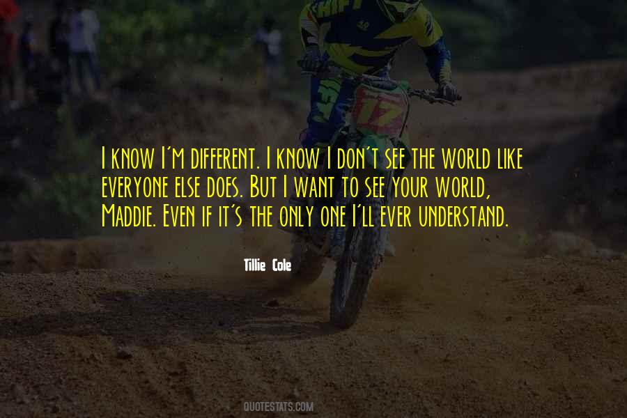 Don't Understand The World Quotes #350085