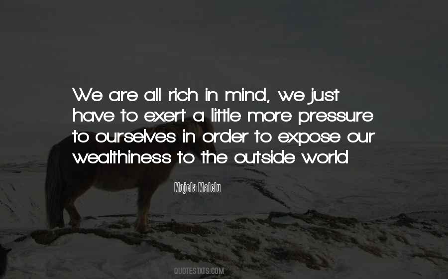 Mind Pressure Quotes #1308036