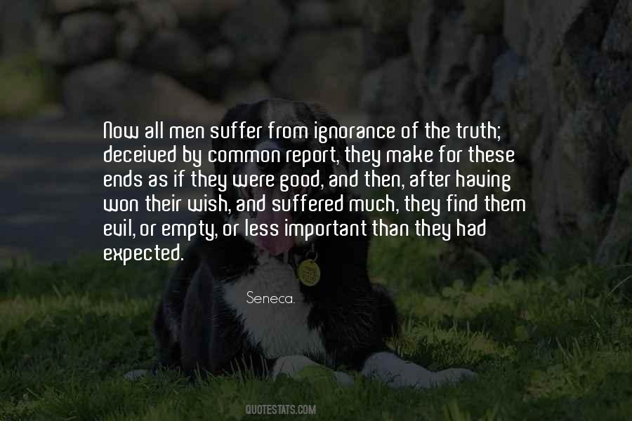 Good Ignorance Quotes #1262920