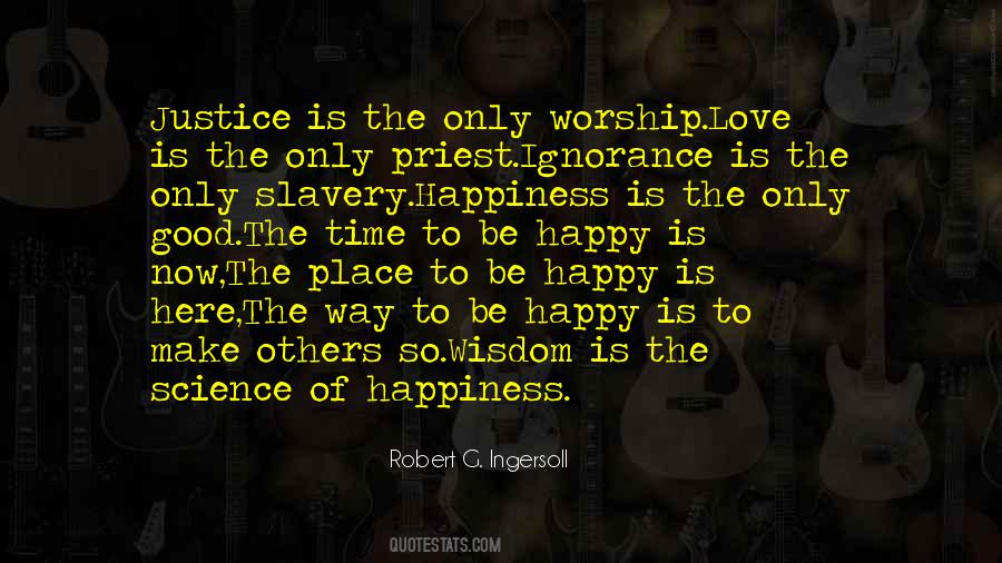 Good Ignorance Quotes #1287549