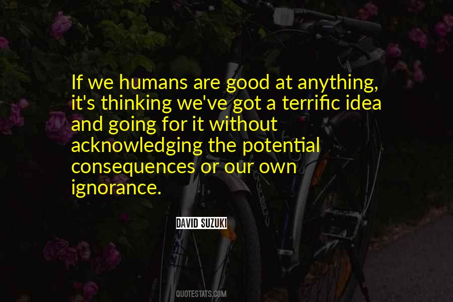 Good Ignorance Quotes #208715