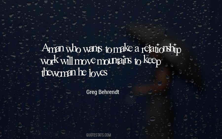 To Make A Relationship Work Quotes #1185434