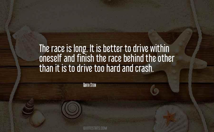 Finish Race Quotes #576116