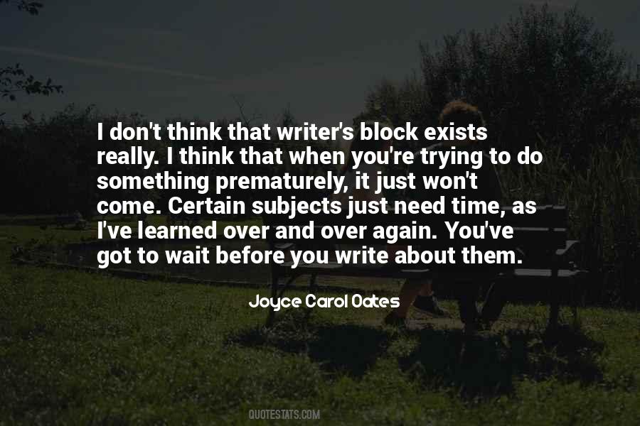 Don't Wait To Do Something Quotes #1799031