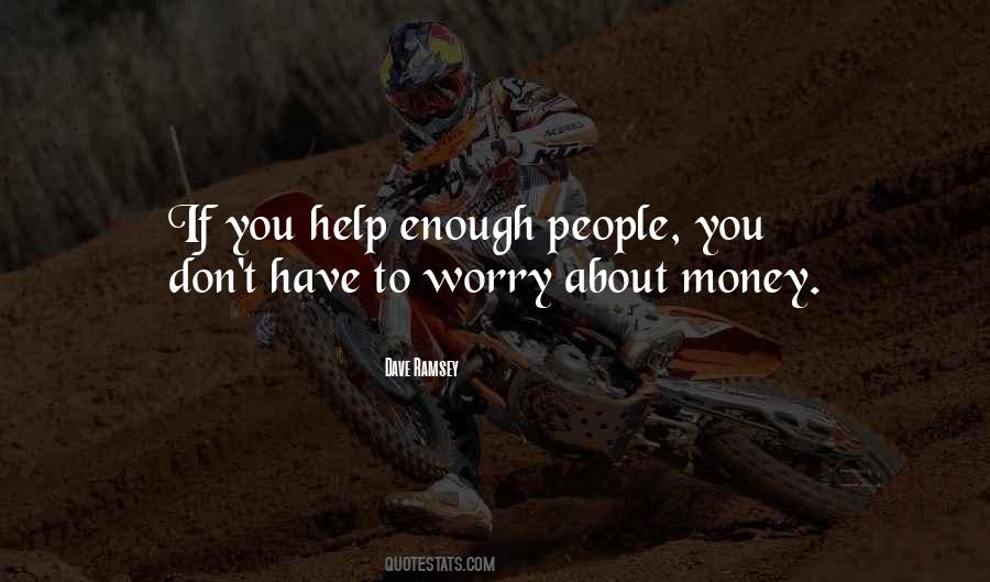 Money Help Quotes #99584