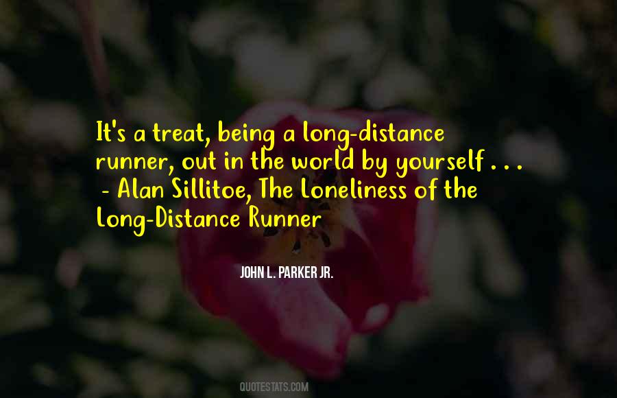 Long Distance Runner Quotes #1371452