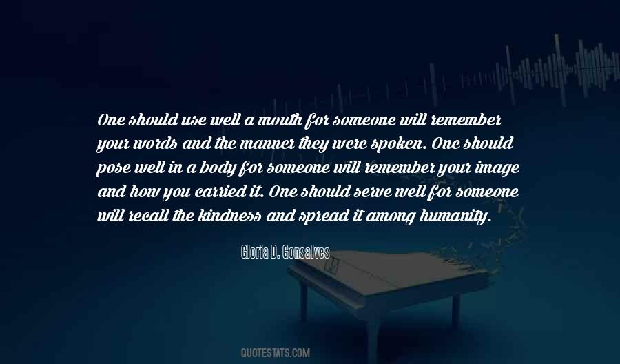 Humanity Kindness Quotes #801978