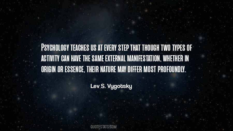 Nature Psychology Quotes #1142779