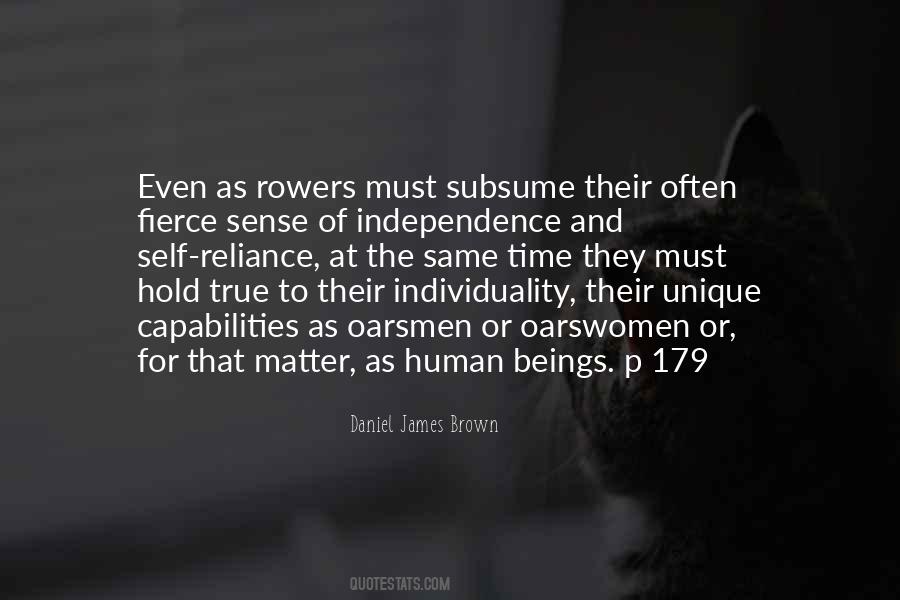 Individuality Unique Quotes #1122996