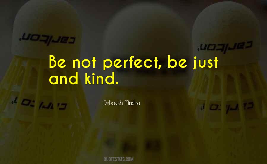 Not Perfection Quotes #1046483