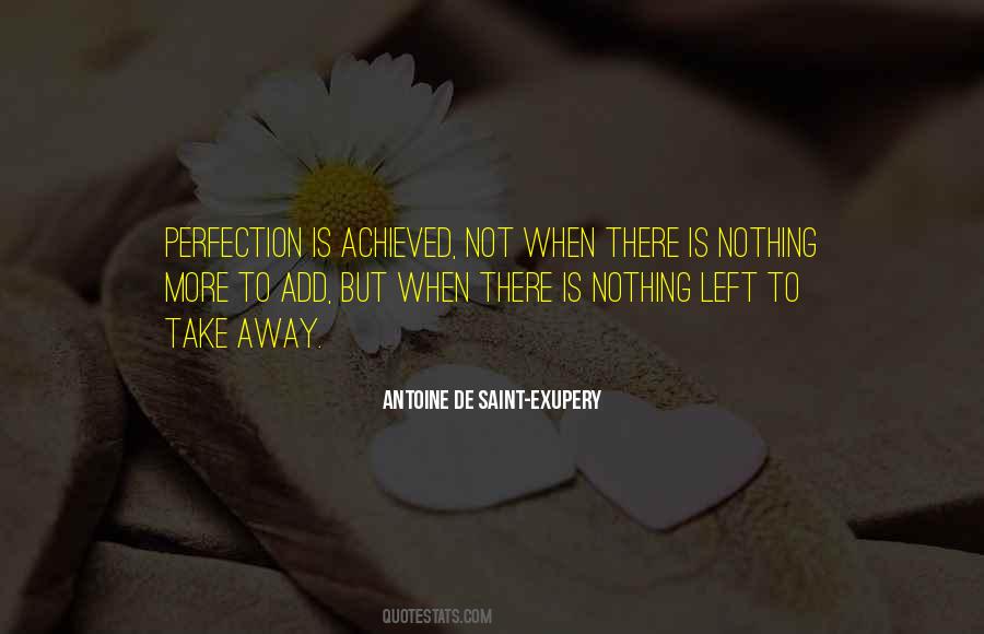 Not Perfection Quotes #544573